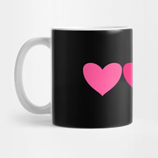 Three Hearts Mug